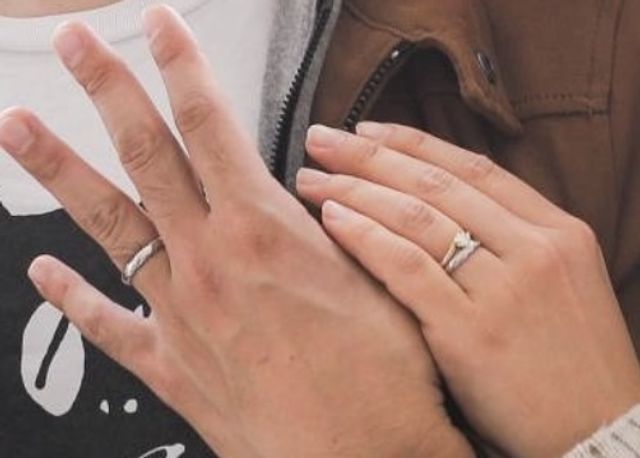 お店の人に撮って頂いた思い出の写真です。