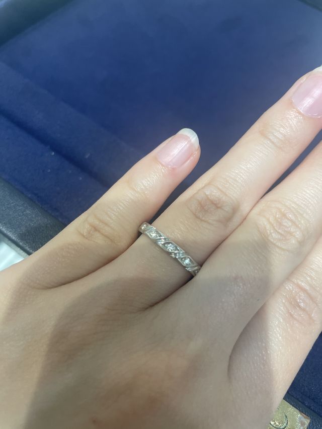 Dessertというブランドのリングです。