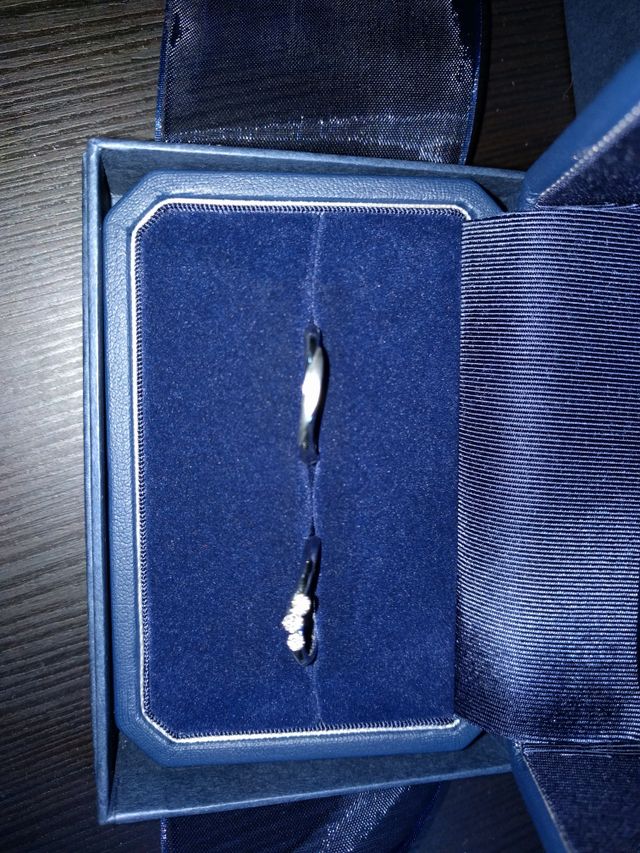 一目惚れで選んだ指輪です！