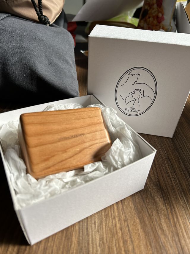 梱包された箱から素敵な香りがしたところにも感動してます。