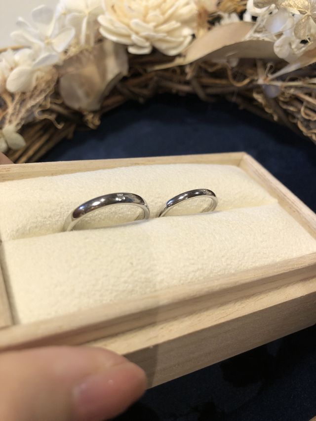 初めて箱を開けた時に撮った写真