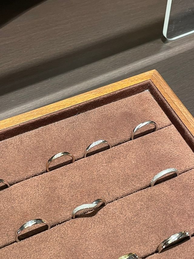 複数の指輪を試せる