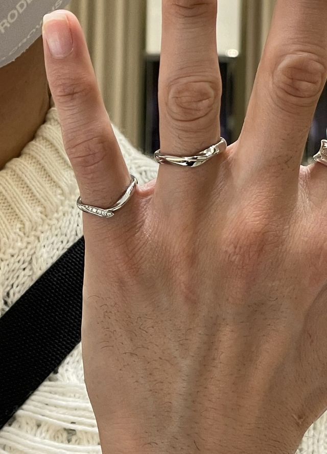 結婚指輪の女性用と男性用のペア