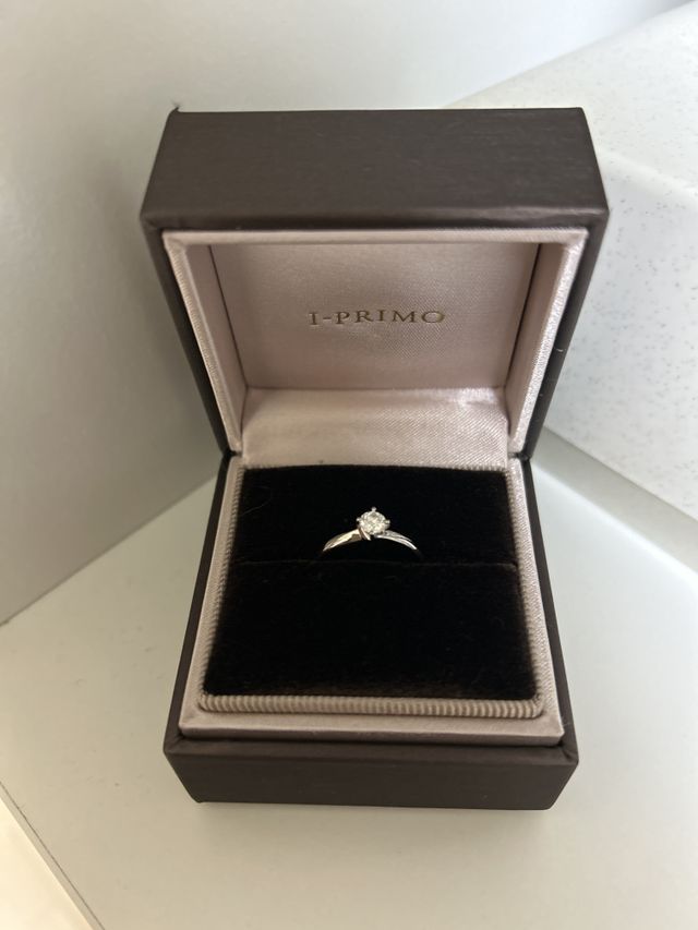 ダイヤの大きさ、リングのデザインすべて好みのものです！