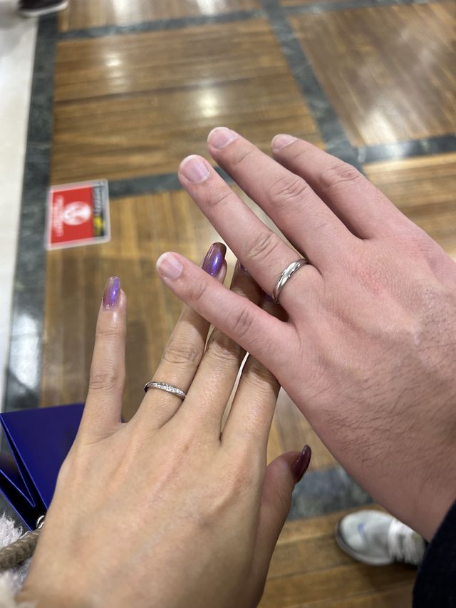 購入後つけてすぐ撮った写真♪