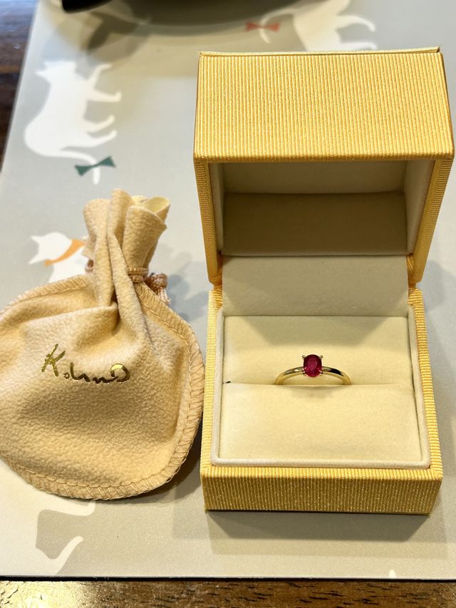 母から受け継いだ婚約指輪を、リメイクで自分用の婚約指輪に