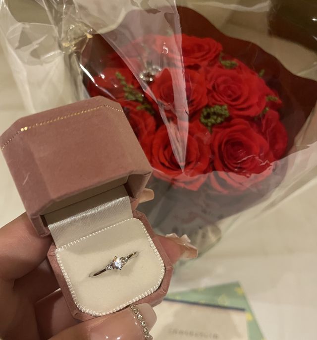 プロポーズの際の写真