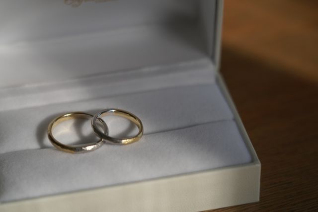 ゴールドとプラチナの2種類を使用した