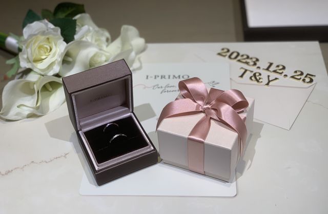 受け取りの際の撮影