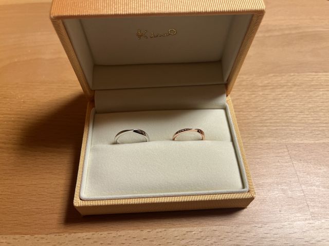 左が男性用、右が女性用です。