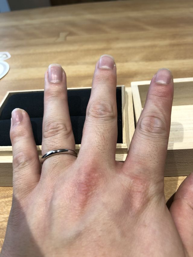 ピッタリサイズです。