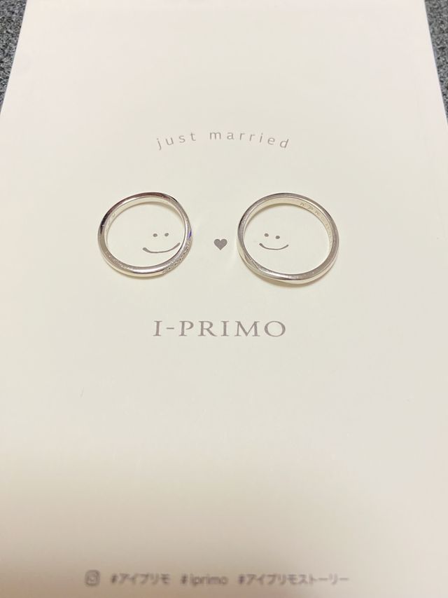 アイプリモでいただいた台紙で撮った写真です