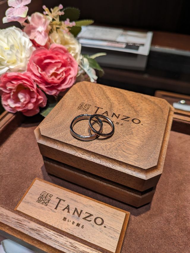 相談して作ったお気に入りの結婚指輪