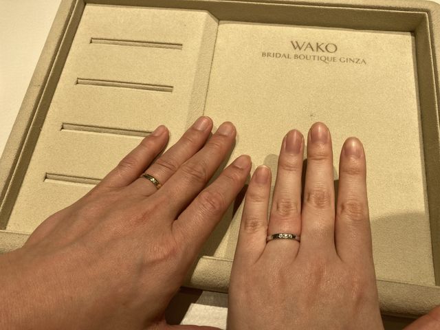 購入した指輪です