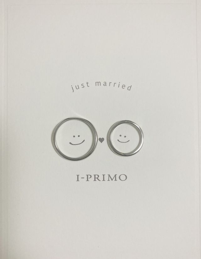 受け取りの際に、じっくり指輪を楽しむお時間をくださりました。