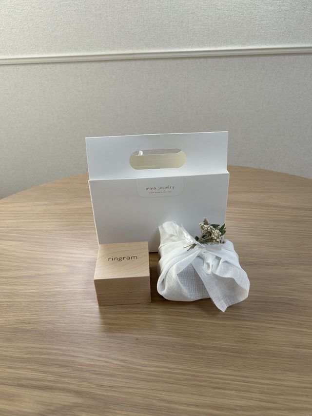 素敵な梱包をしてくれました