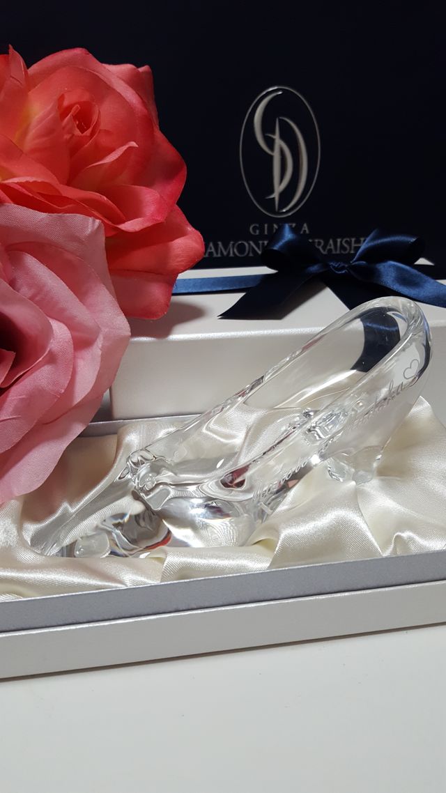 キャンペーンでいただいたガラスの靴♡お気に入り♡♡