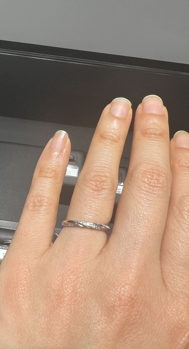 試着した時の写真です！