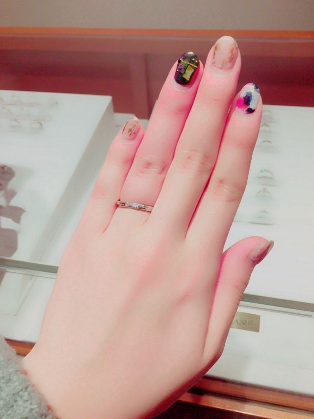 内側にもイニシャル入れて頂き大満足です。