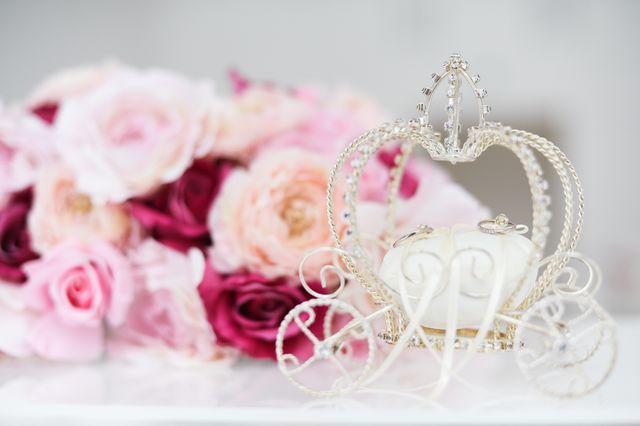 結婚式の際の写真です。