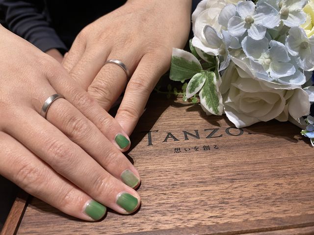 店舗で撮っていただきました！