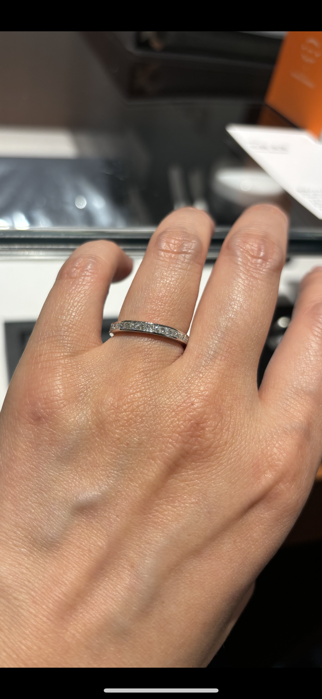 レール留めのハーフエタです