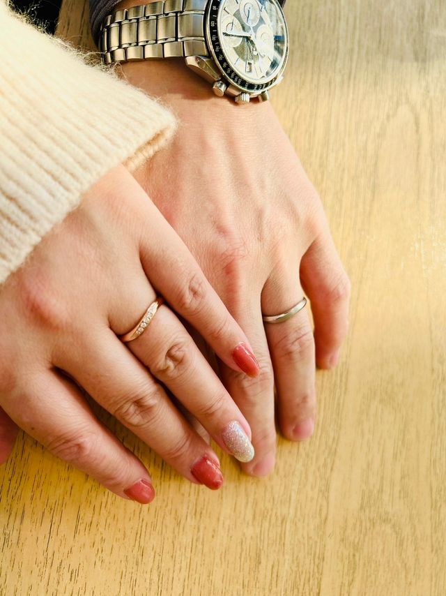 結婚指輪着用
