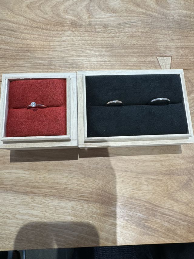 婚約指輪と結婚指輪
