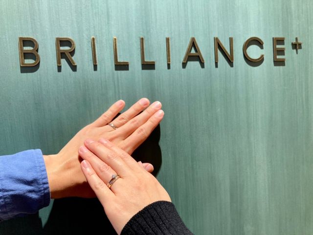 シンプルなリングで気に入ったものが見つかりました！