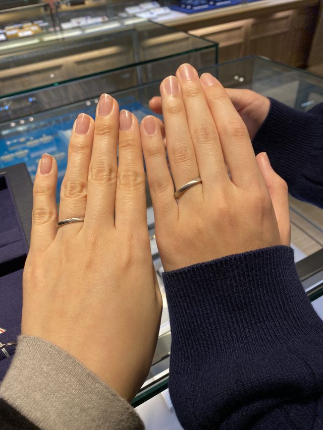 斜めのラインがおしゃれです