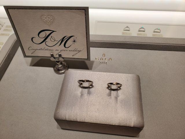 お渡しいただく際に素敵なメッセージを着けてくださいました！
