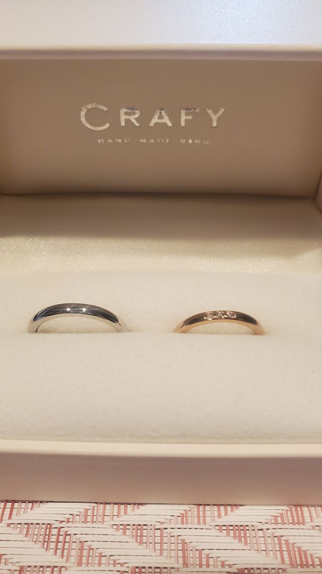 デザインを自分で決めることができるので
とても気に入りました