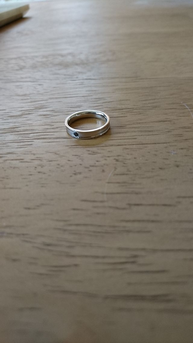 無くしてしまった結婚指輪のかわりに購入