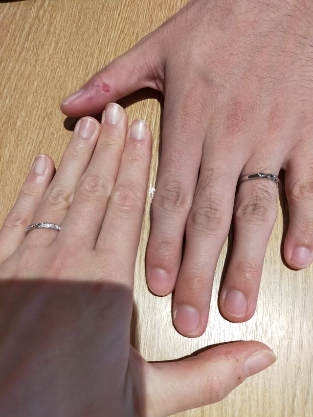 買ってすぐに撮った写真です。