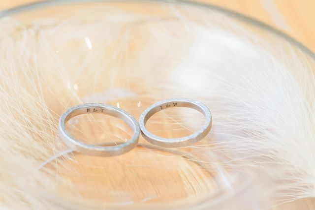 挙式
交換前のリング