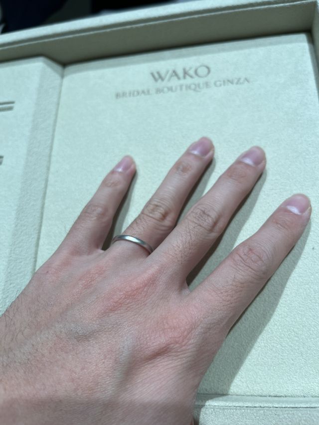 2.2mm、プラチナ、マット仕上げ