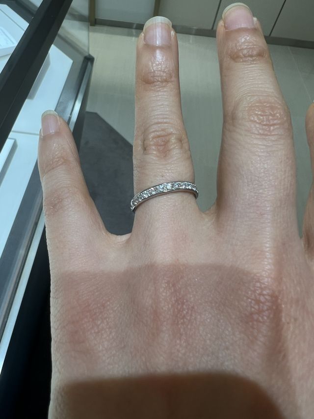 試着した際の写真です！