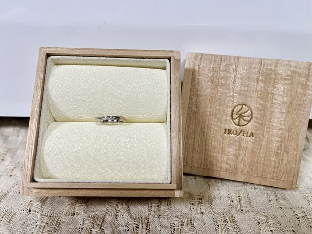 私が着用する指輪です！