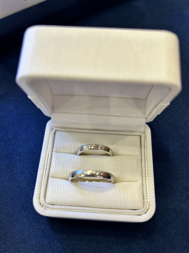 受け取った日の指輪