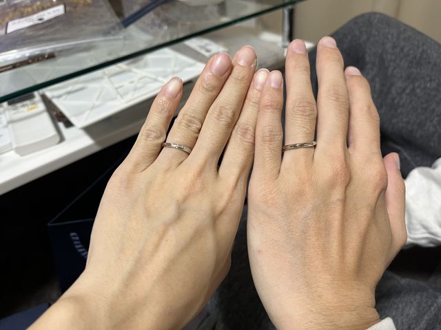 着用時の写真です。(左)