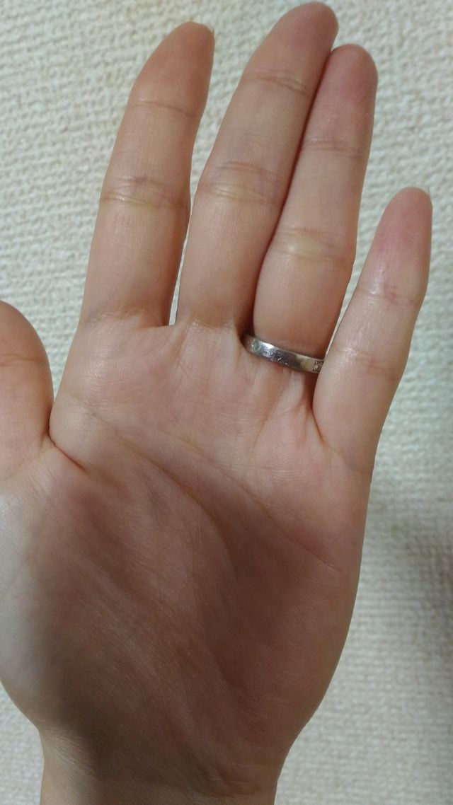 半分にはダイヤなし。