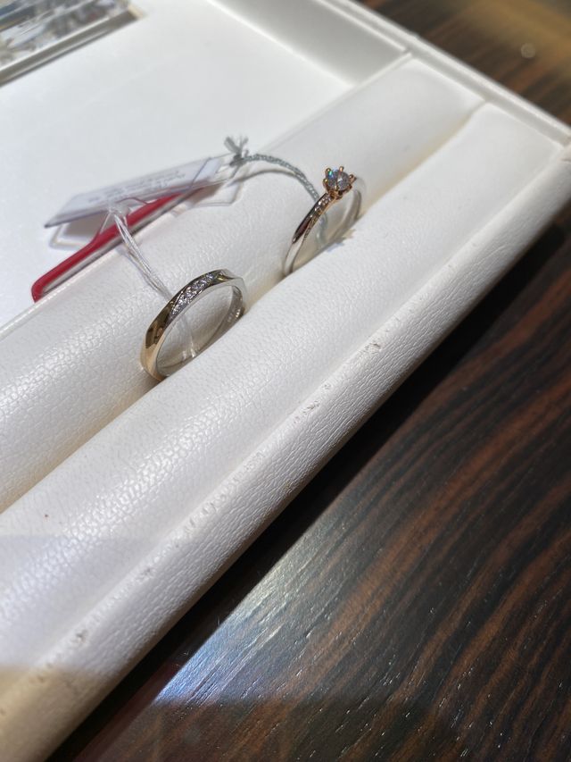 婚約指輪と結婚指輪