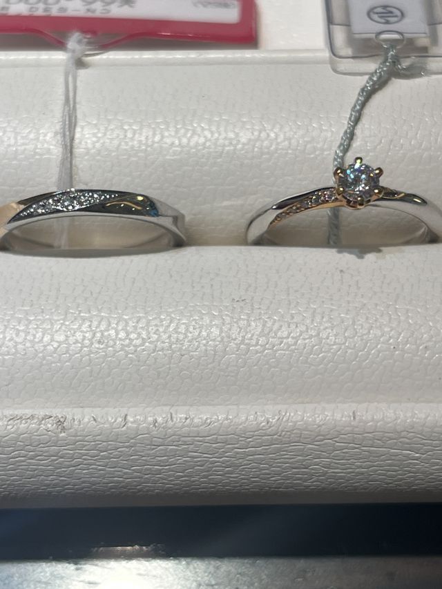 婚約指輪と結婚指輪
