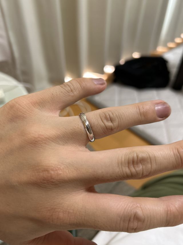 パイロットのプロミスです。
着け心地が抜群にいいです。