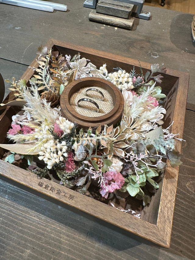 最後ボックスに入れていただき写真撮影したものです。