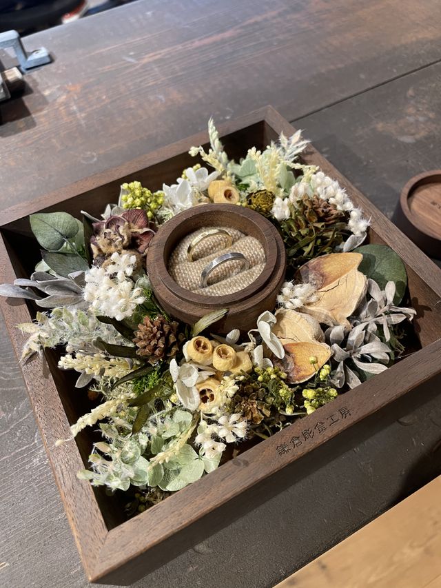 2人で同じデザインでそれぞれ制作しました