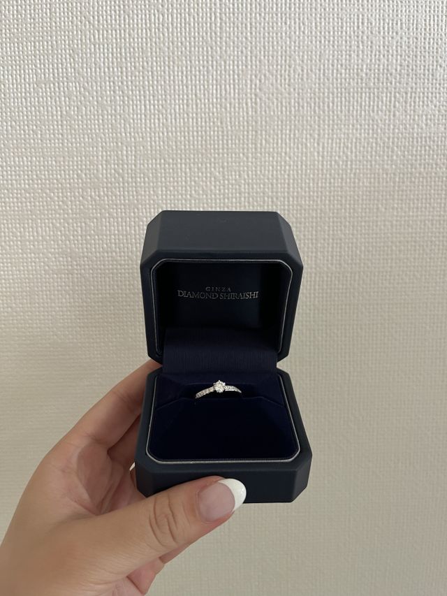 指輪とジュエリーボックス