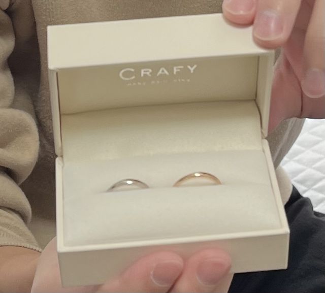 普段用にシンプルで邪魔にならないデザインにしました。