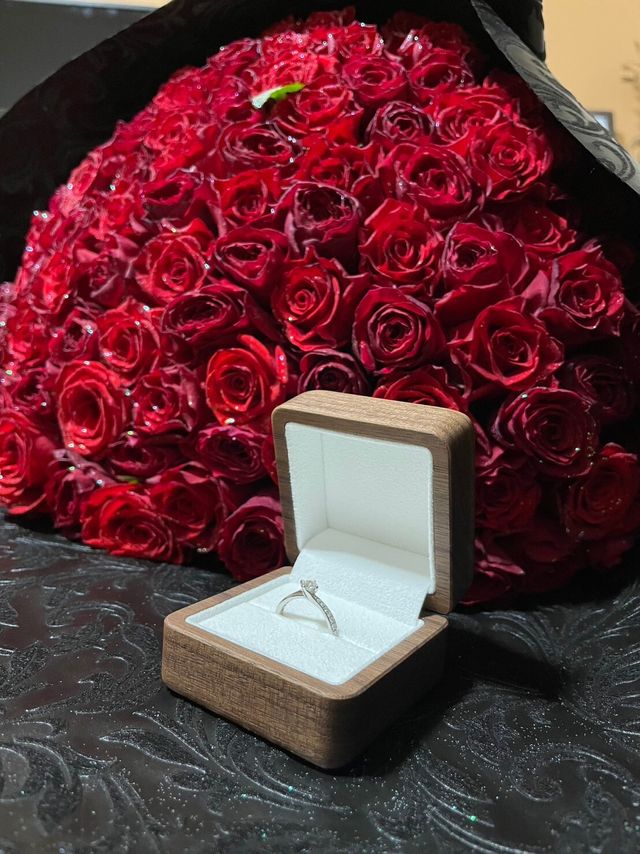 リングケースは別で購入しました。