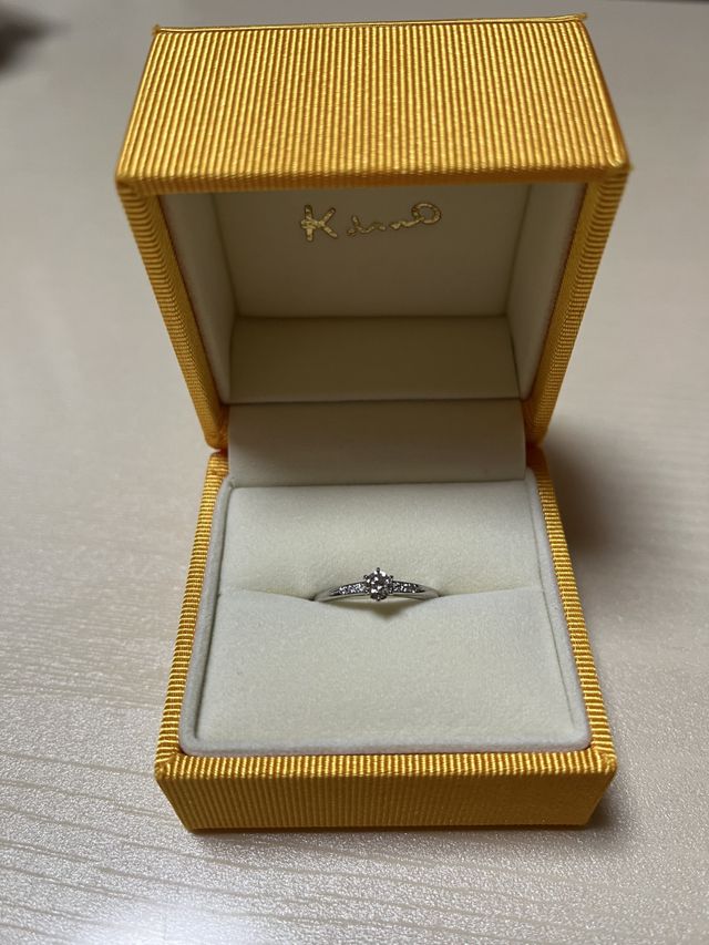 購入後すぐの写真です